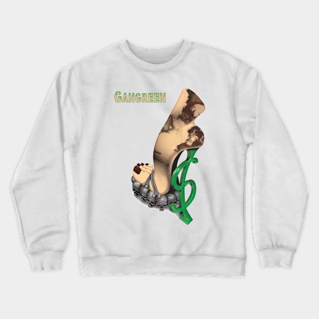 Gangreen Crewneck Sweatshirt by AnarKissed